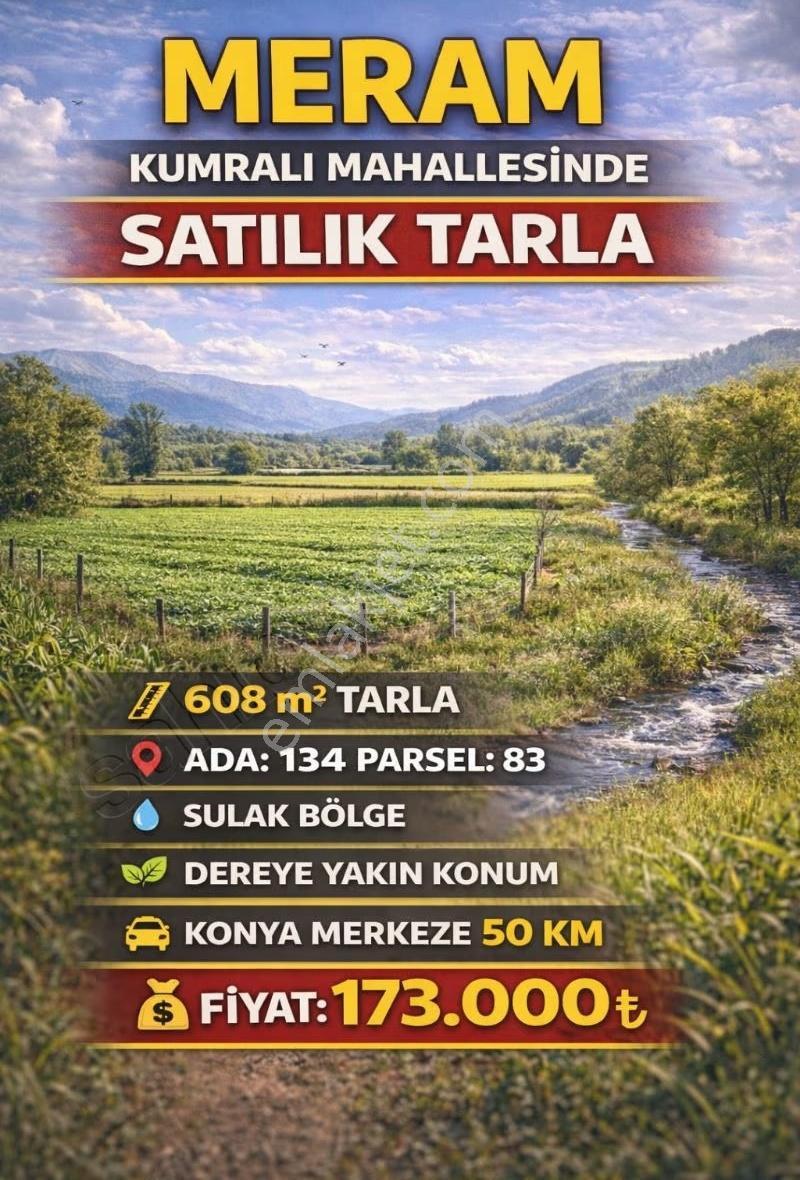 Meram Kumralı Mh.608m² Müstakil Tarla