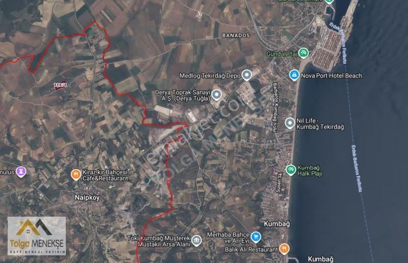 Naip'te Deniz Manzaralı Kat İrtifaklı140m2 Dubleks Mesken Arsası - Görsel 2