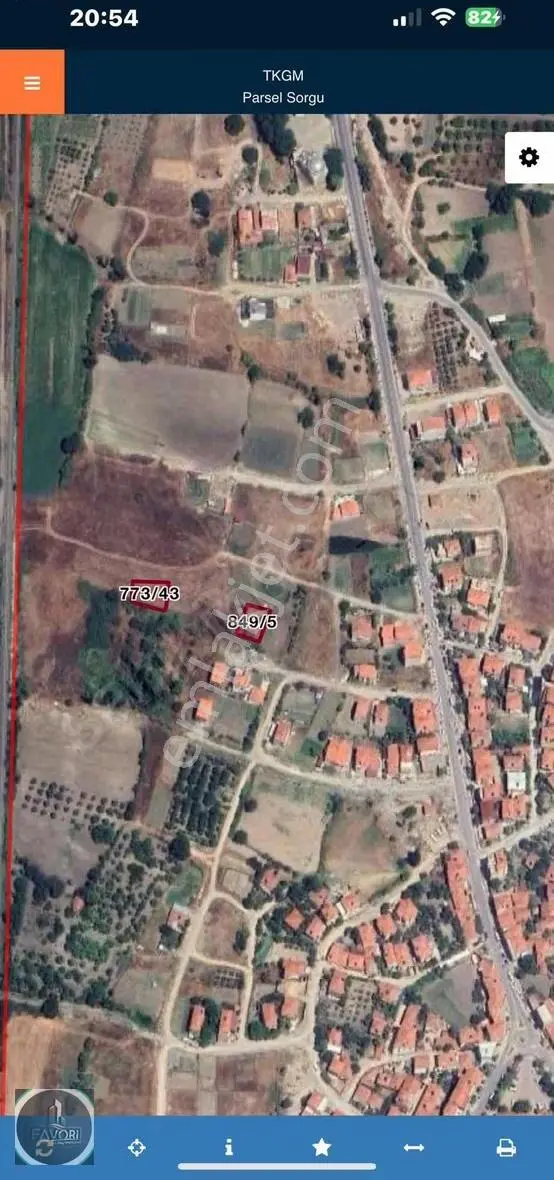 Savaştepe Cumhuriyet Mah.satılık İkiadet Arsa