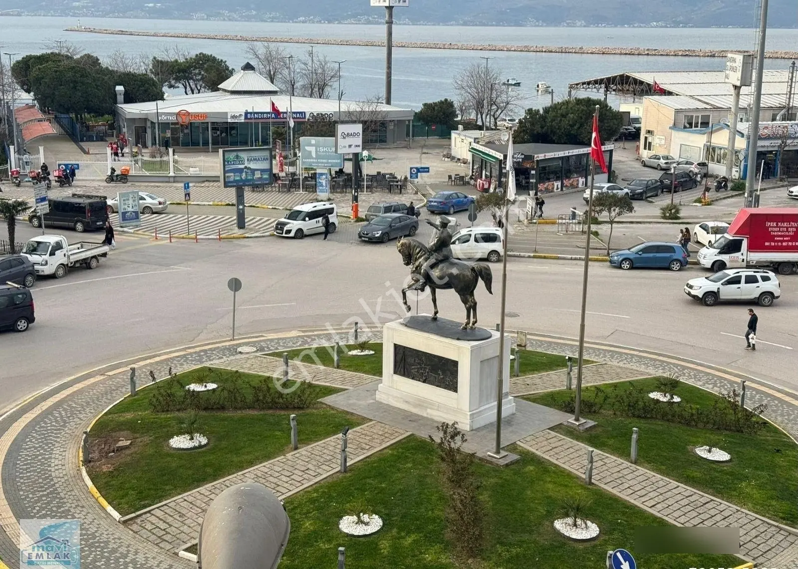 Bandırma Mavi Emlaktan İşlek Ana Cadde Üzerinde Deniz Manzaralı Satılık Ofis - Görsel 5