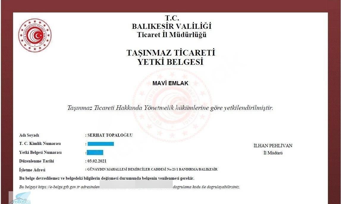 Bandırma Mavi Elaktan 600 Evler Mahallesi Atatürk Caddesi Üzerinde 4 Ayrı 2+1 Satılık Daireler - Görsel 18