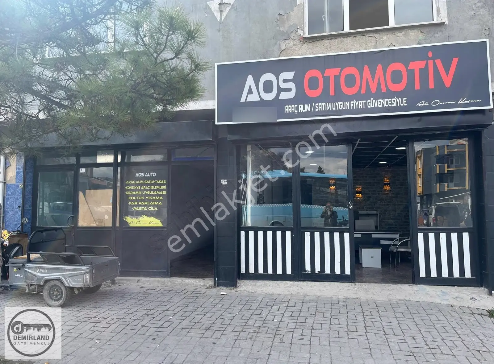 Demirland'dan Devren Kiralık Osmangazi Mh.de Dükkan/ İşyeri