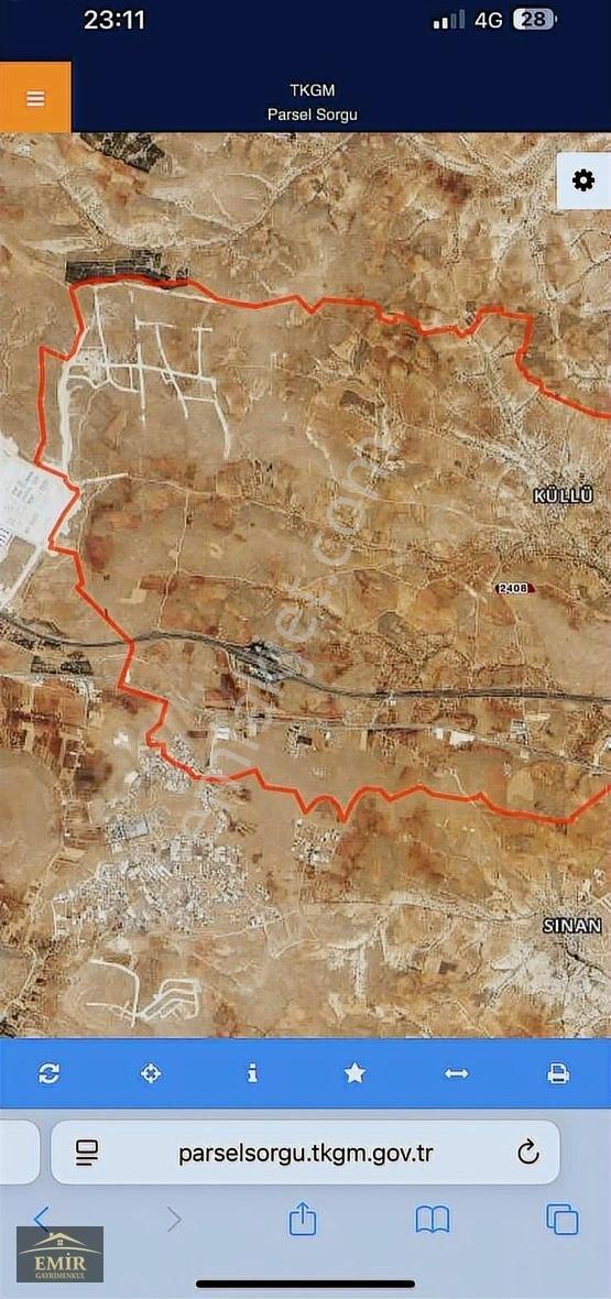 Emir Gayriemnkulden Külüde 15dönüm Tek Tapu Arazi - Görsel 2