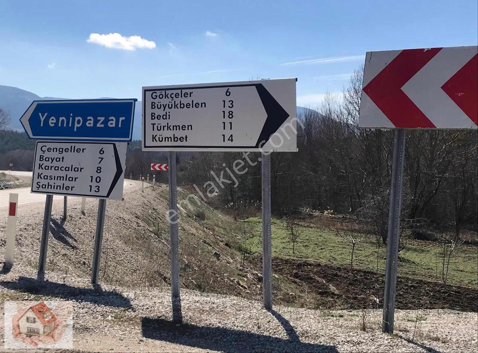 Doğuştan Bilecik Gölpazarı Bayat'ta Satılık Arazi 3513 M - Görsel 12