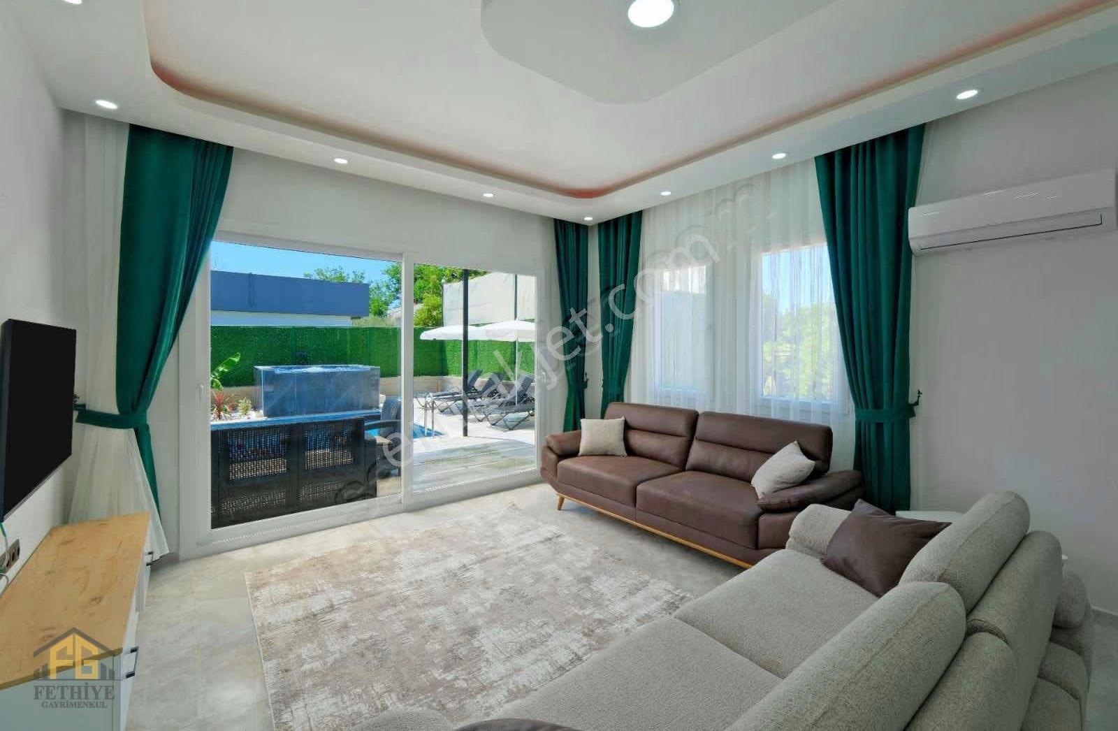 Fethiye Merkezde Çatalarık Mah. Kiralık Müstakil Havuzlu Villa - Görsel 26