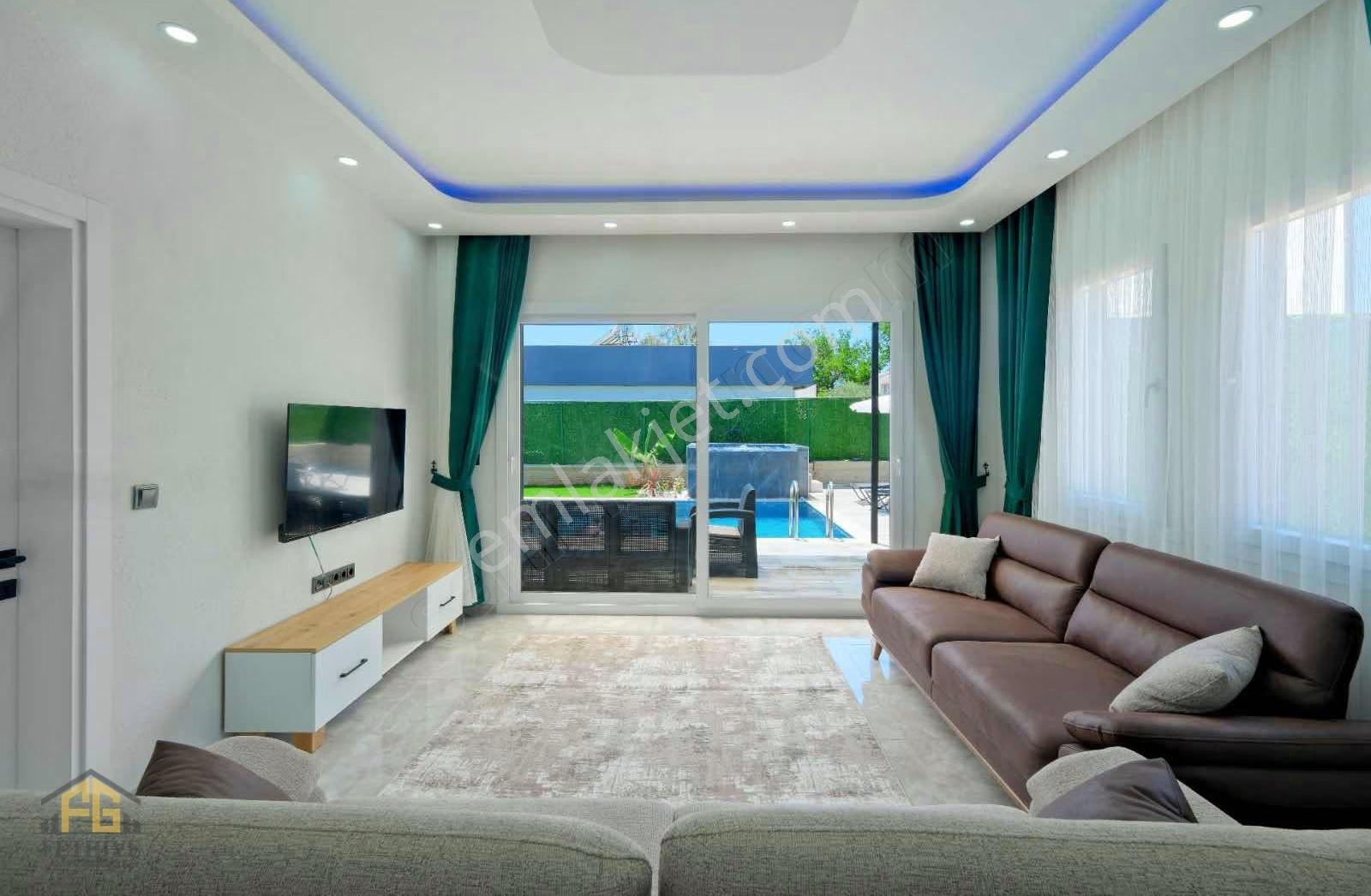 Fethiye Merkezde Çatalarık Mah. Kiralık Müstakil Havuzlu Villa - Görsel 15