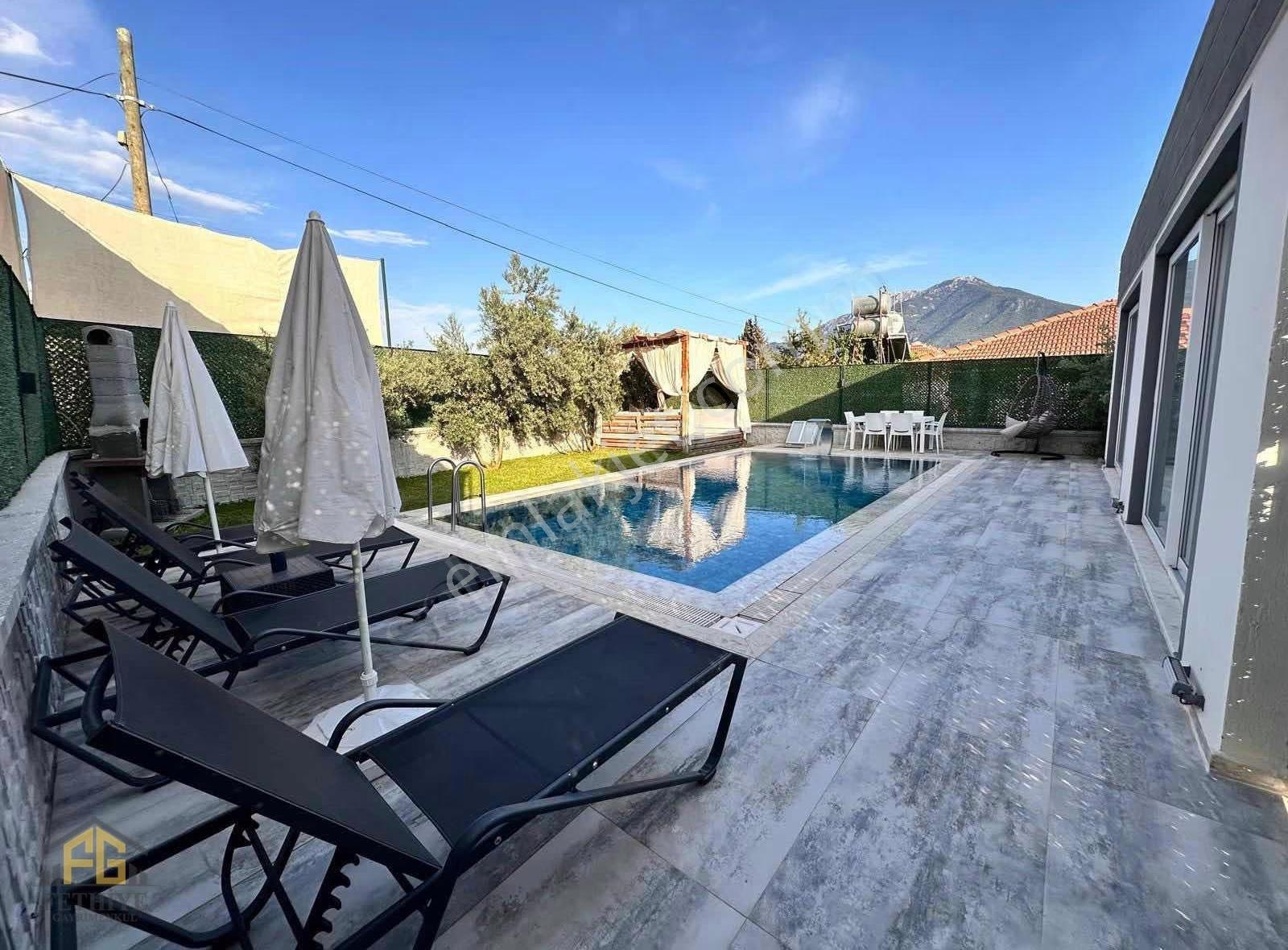 Fethiye Çatalarık Mah. Kiralık Müstakil Havuzlu Bahçeli Villa - Görsel 8
