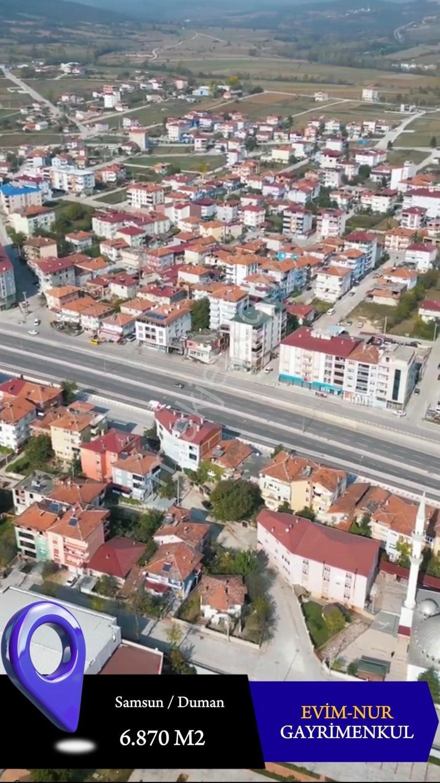 Evim-nur'dan Samsun Kavak Duman Mh. 6870m2 2 Yola Cephe Mükemmel Konumda Yatırımlık Tarla - Görsel 5