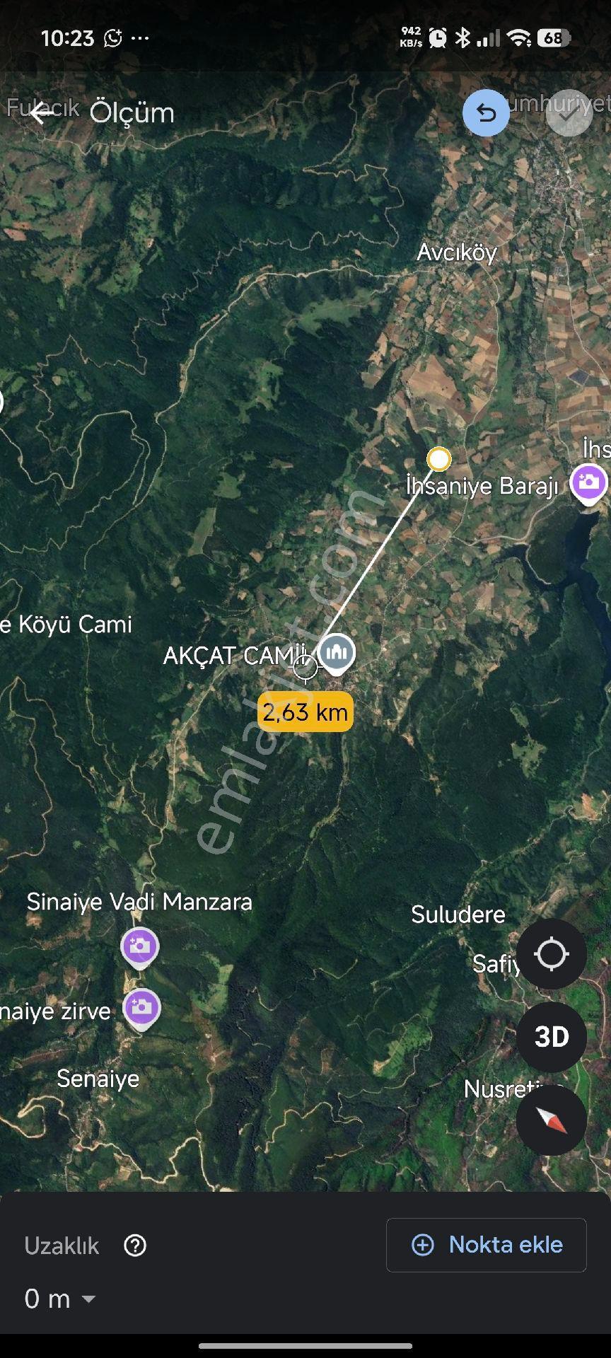 Avcı Köy'de Satılık 11192 M² %5 İmarlı Tarla - Görsel 10