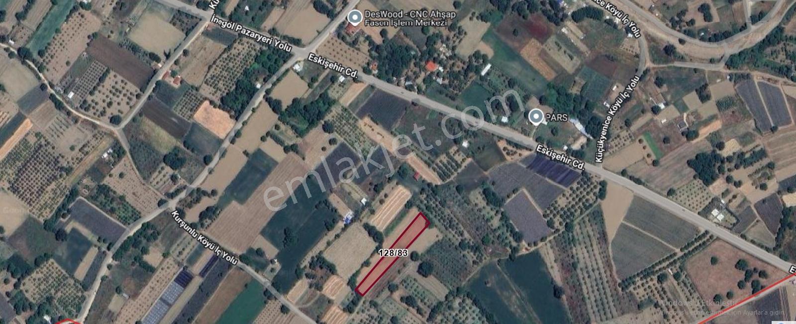 Bursa İnegöl Küçük Yenice Köyün'de, 2264 M², Satılık Tarla - Görsel 18