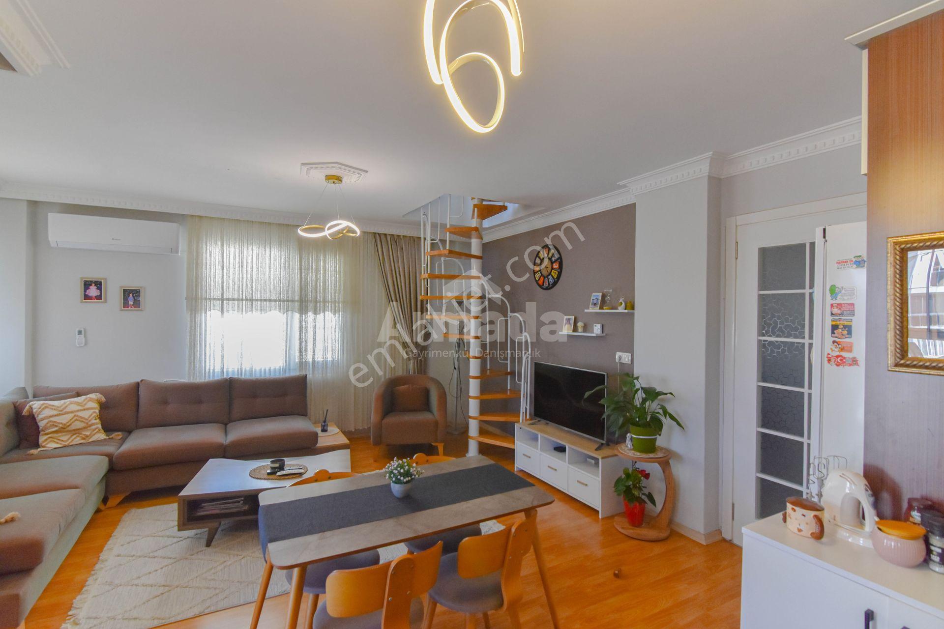 Kuşadası Havuzlu Site İçi Cam Balkonlu Satılık Dubleks Daire - Görsel 9