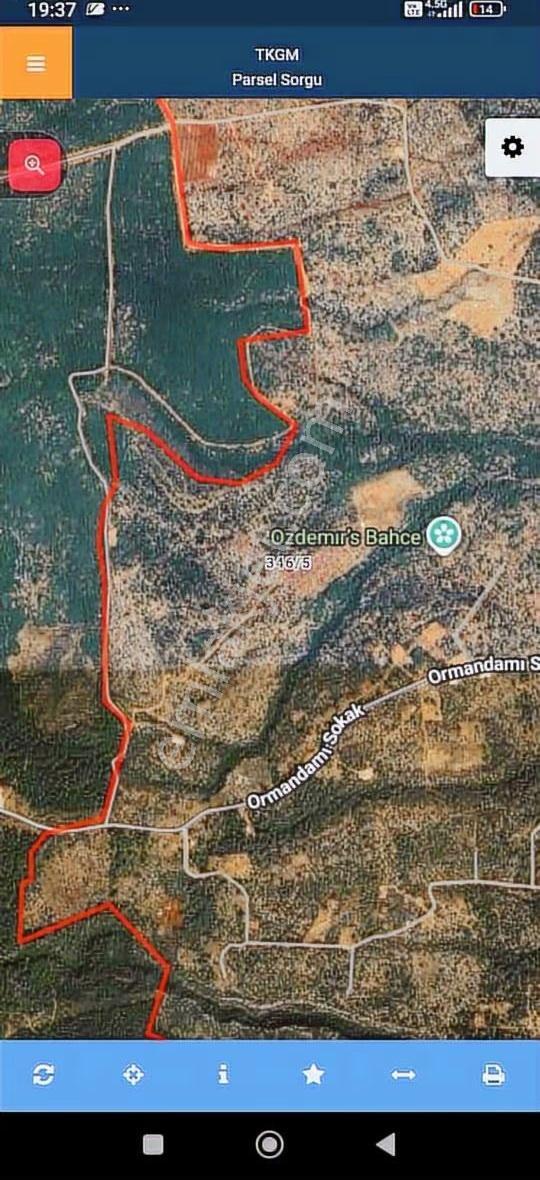 Aksu Topallı 400 M2 Kadastro Yoluna Cephe Villa Parseli - Görsel 6