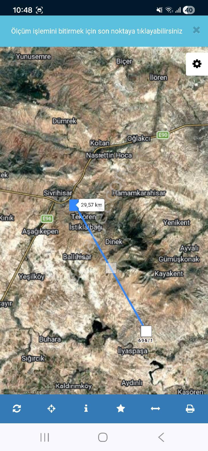 Eskişehir Ankara İzmir Hızlı Tren Yanında 20.000 Tarla 870 Bin Tl - Görsel 17