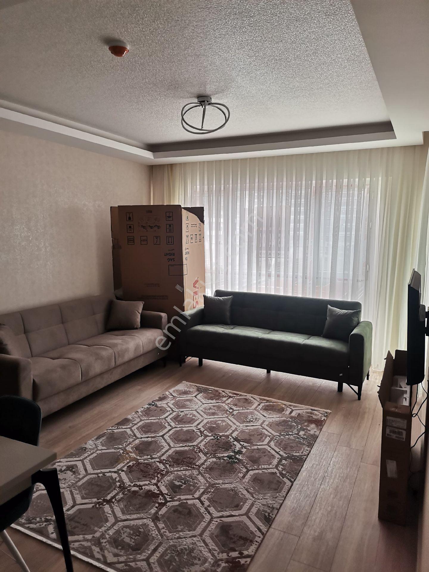 Batıkent Astim Park Modern Sitesinde Eşyalı 1+1 Kiralık Daire