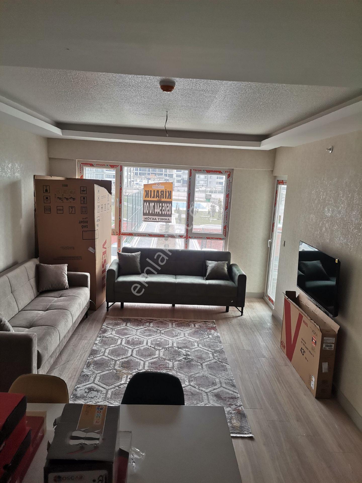Batıkent Astim Park Modern Sitesinde Eşyalı 1+1 Kiralık Daire - Görsel 8