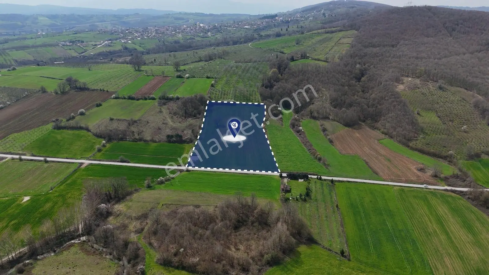 Cb Akademi Akmeşe Gişeler Satılık Asfalt Cephe 19.803 M2 Tarla - Görsel 2
