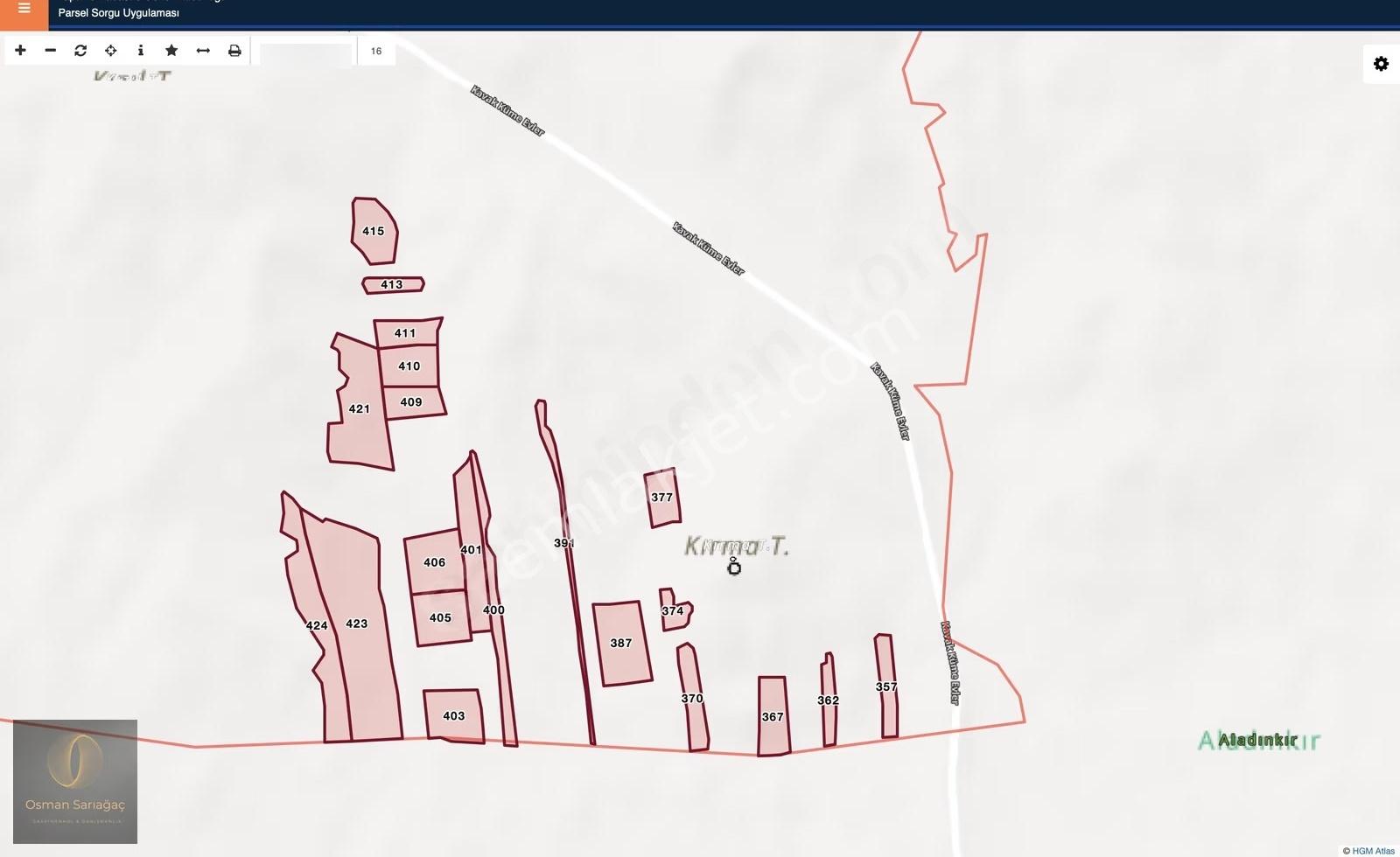 Burdur Yeşilova Kavakköyünde 411 Parsel 6300 M2 Satılık Tarla - Görsel 2