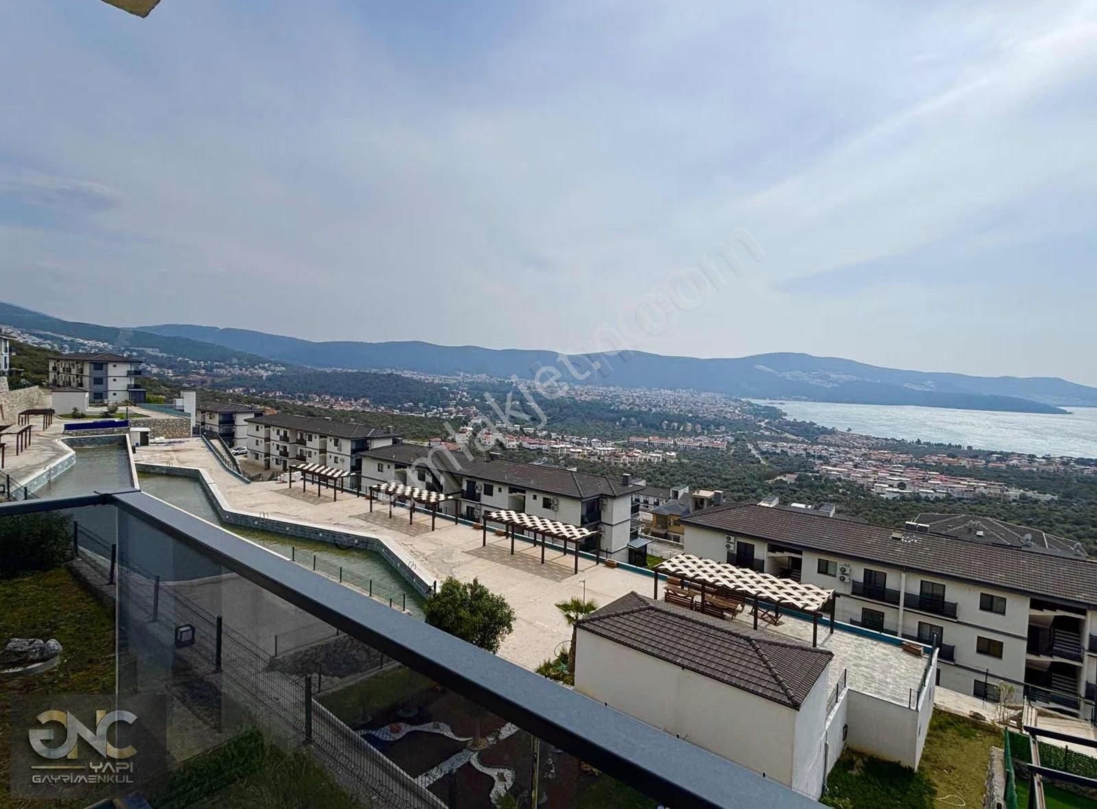 Olimpik Havuzlu Sitede Deniz Manzaralı Daire - Görsel 6