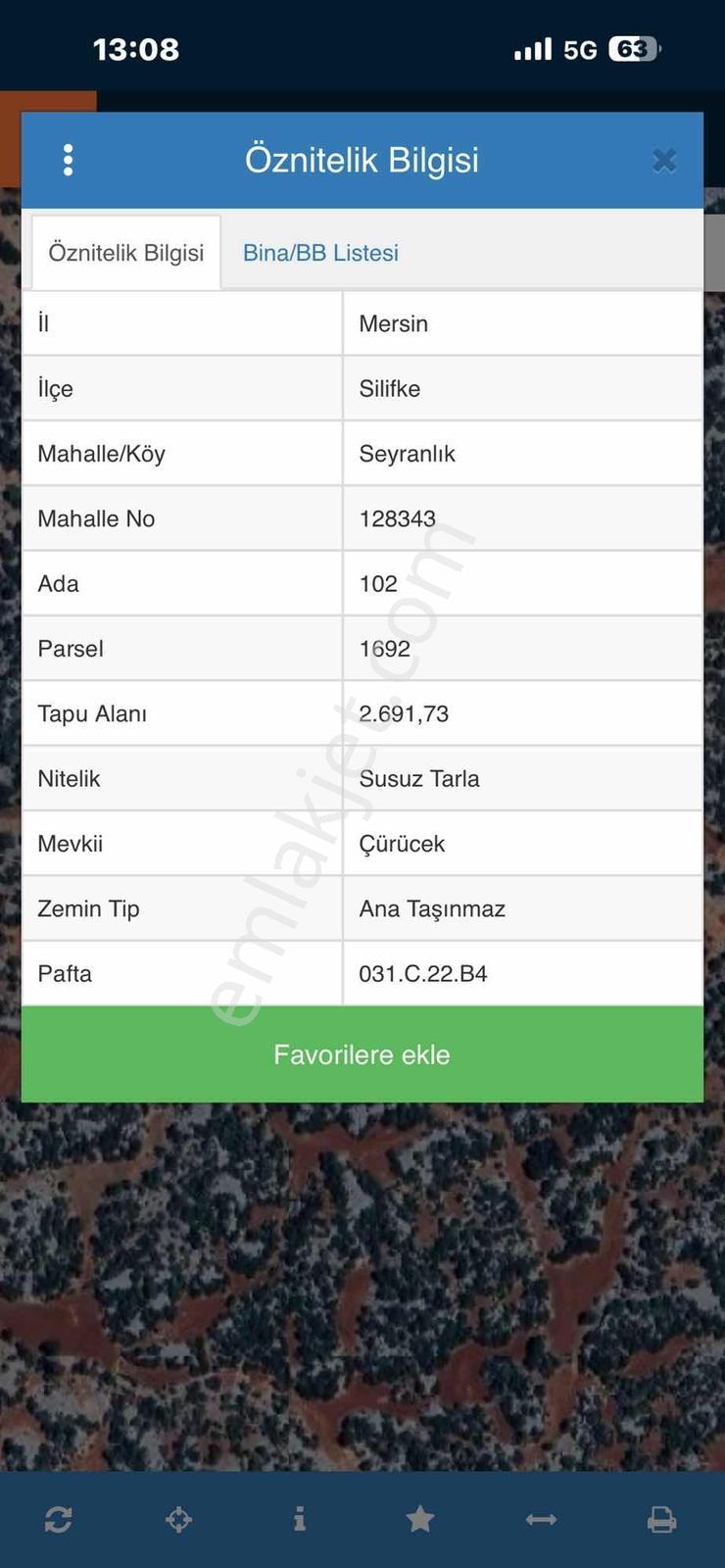 Seyranlık Mah 2691 M2 Satılık - Görsel 3