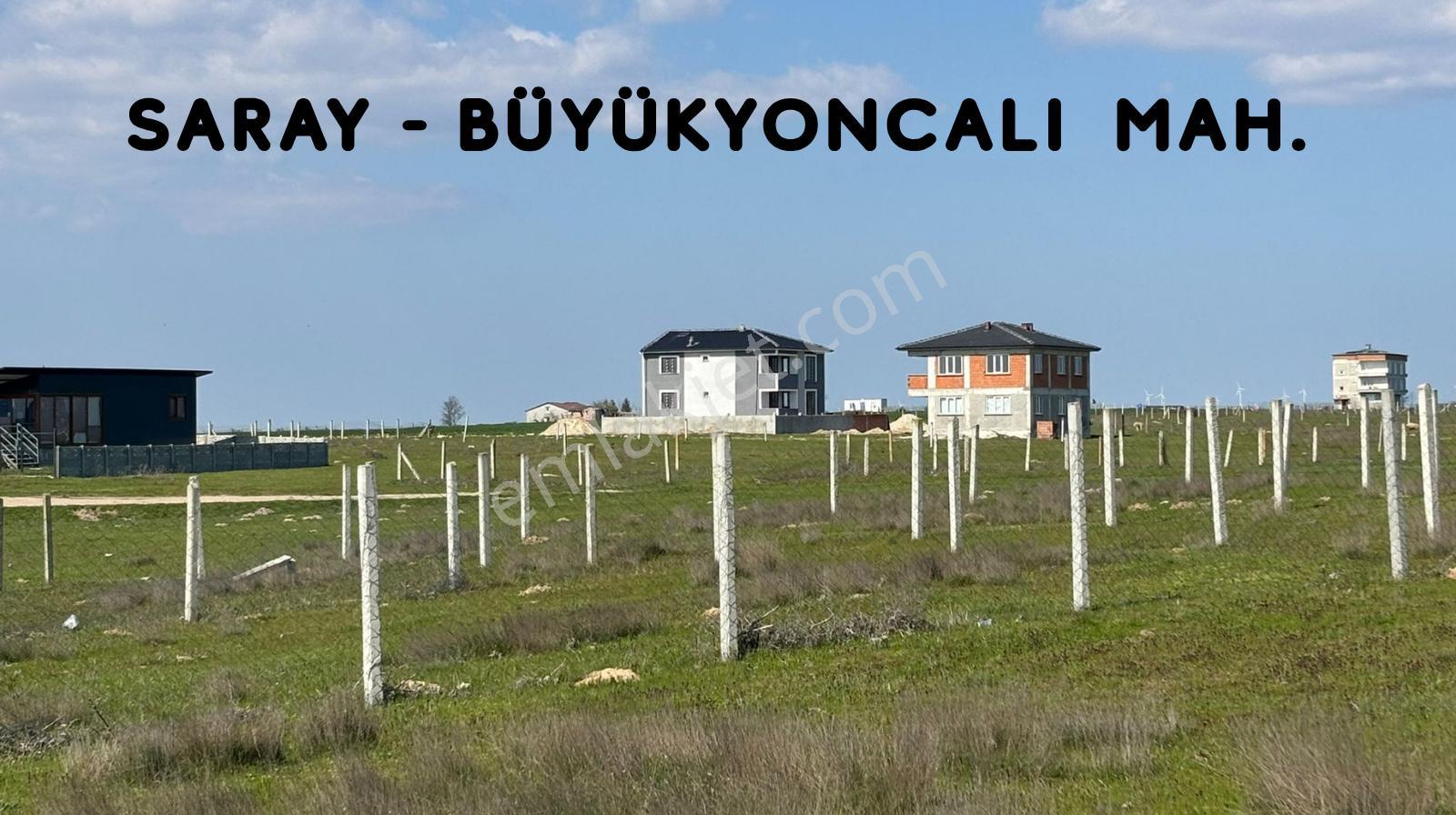Güven'den Saray'da 265m² Tek Tapu Kupon Arsa Yola Cephe !!!!!!!