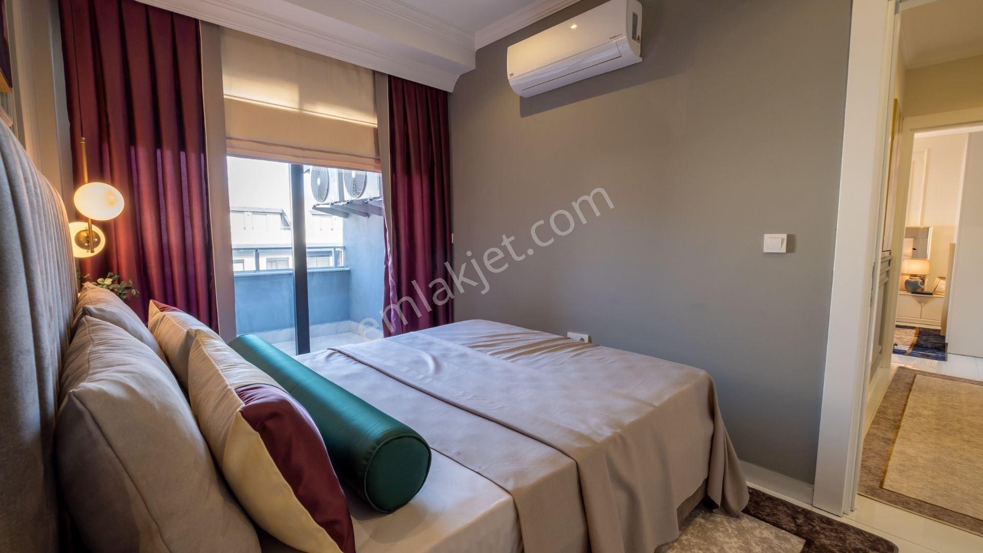Alanya Oba’da Satılık 3+1 Geniş Daire – Full Eşyalı, Havuz Ve Dağ Manzaralı - Görsel 24