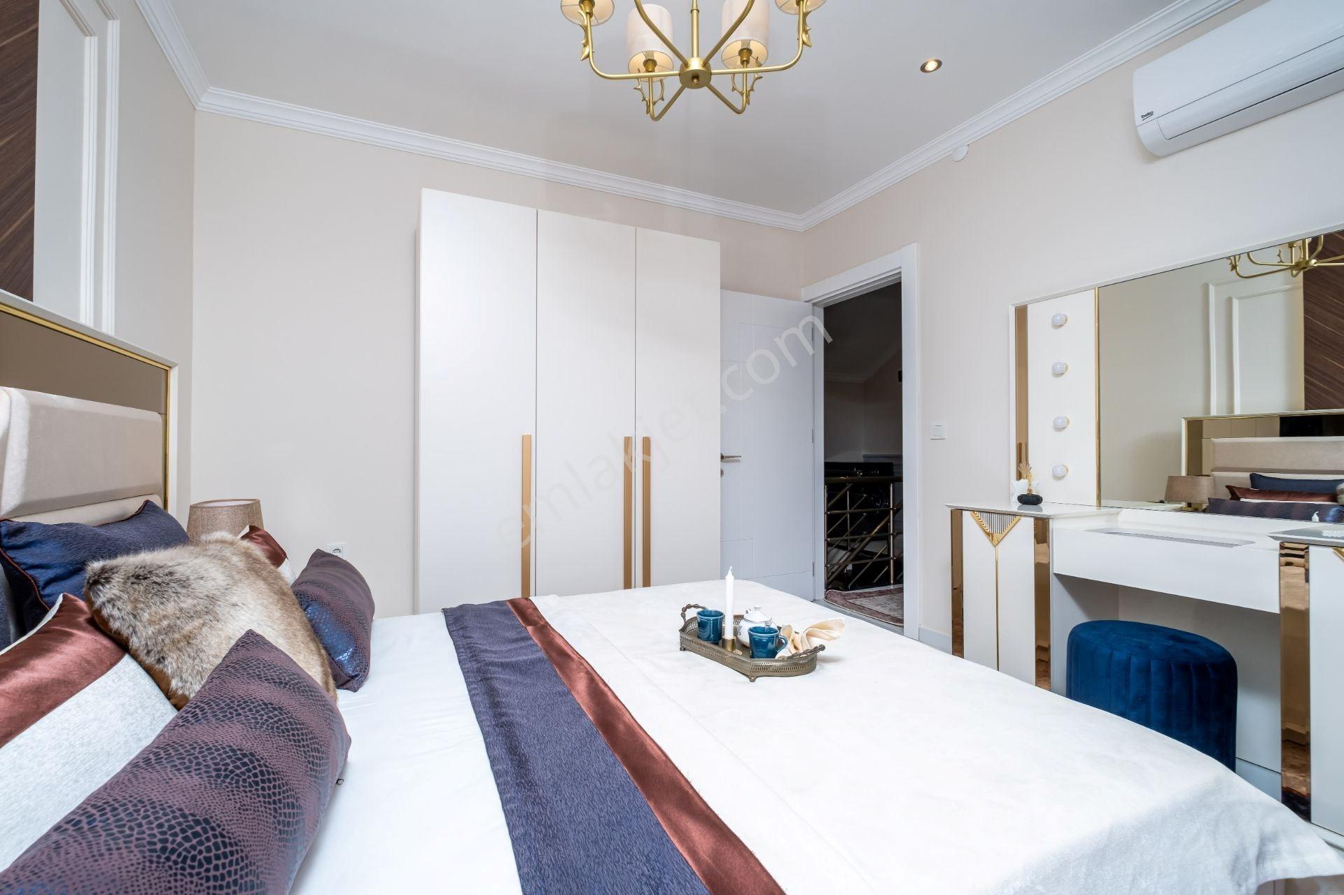 Alanya Oba’da Satılık 3+1 Geniş Daire – Full Eşyalı, Havuz Ve Dağ Manzaralı - Görsel 17