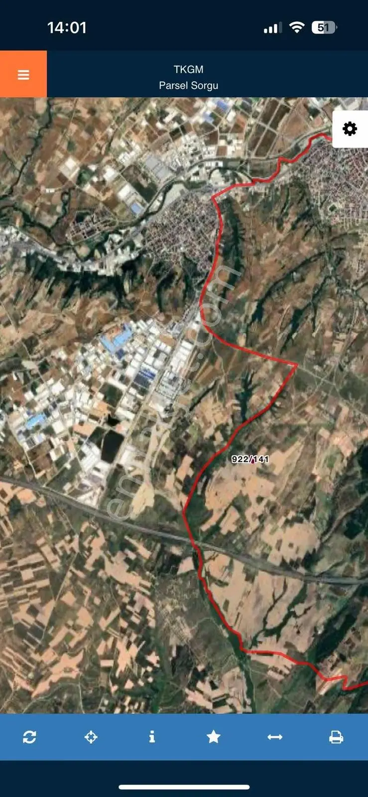 Ze/max Gayrimenkul Den 4332 M² Yatırımlık Tek Tapu Satılık Tarla - Görsel 6