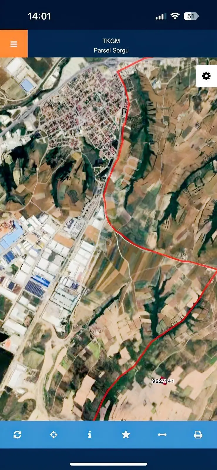 Ze/max Gayrimenkul Den 4332 M² Yatırımlık Tek Tapu Satılık Tarla - Görsel 5