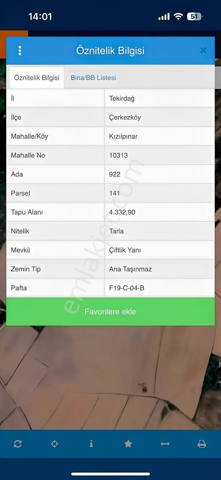 Ze/max Gayrimenkul Den 4332 M² Yatırımlık Tek Tapu Satılık Tarla - Görsel 3