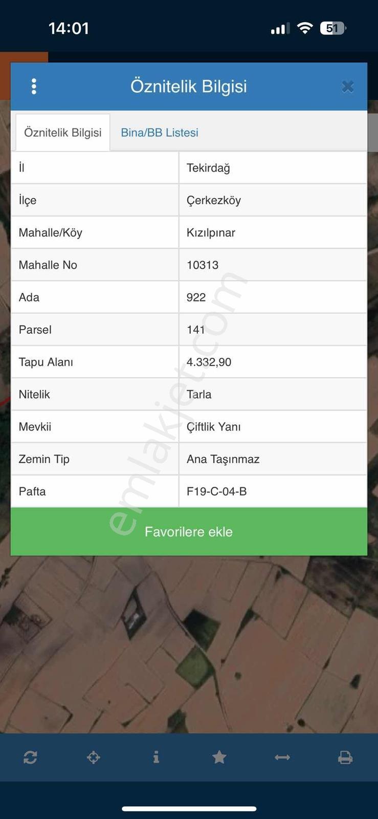 Ze/max Gayrimenkul Den 4332 M² Yatırımlık Tek Tapu Satılık Tarla