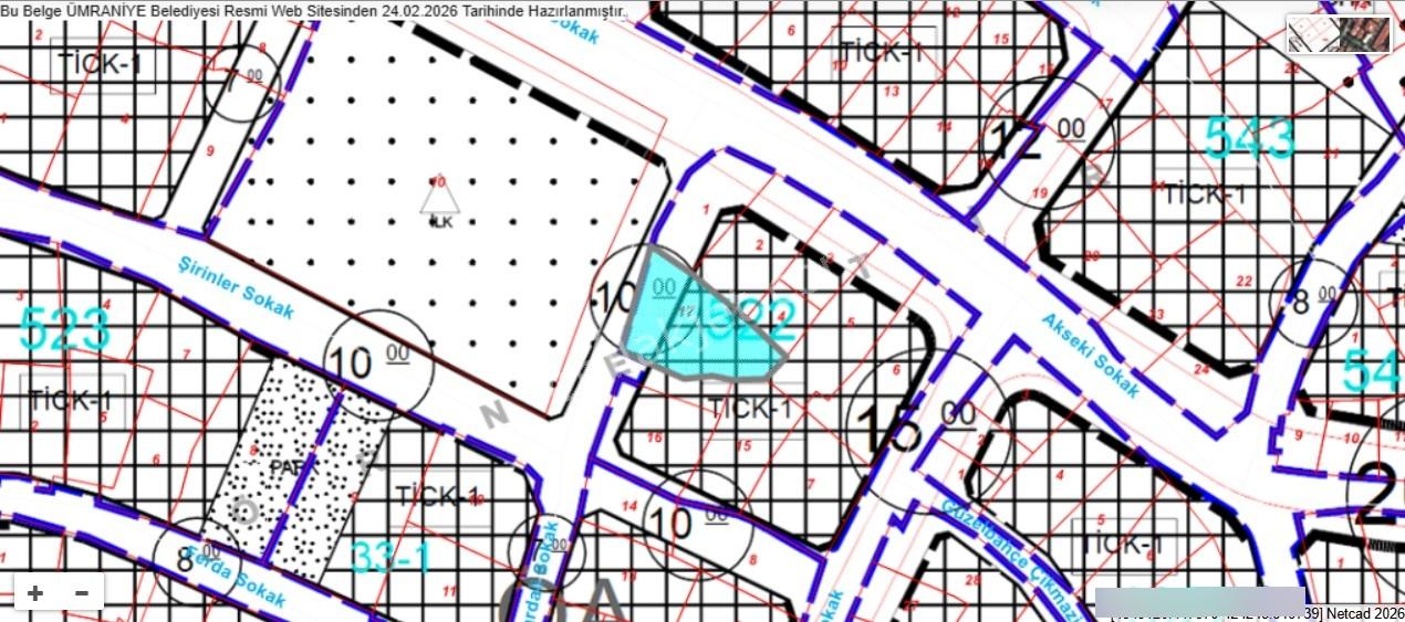 Ümraniye Elmalıkent Mükemmel Konum 404m² Yatırımlık İmarlı Arsa - Görsel 3