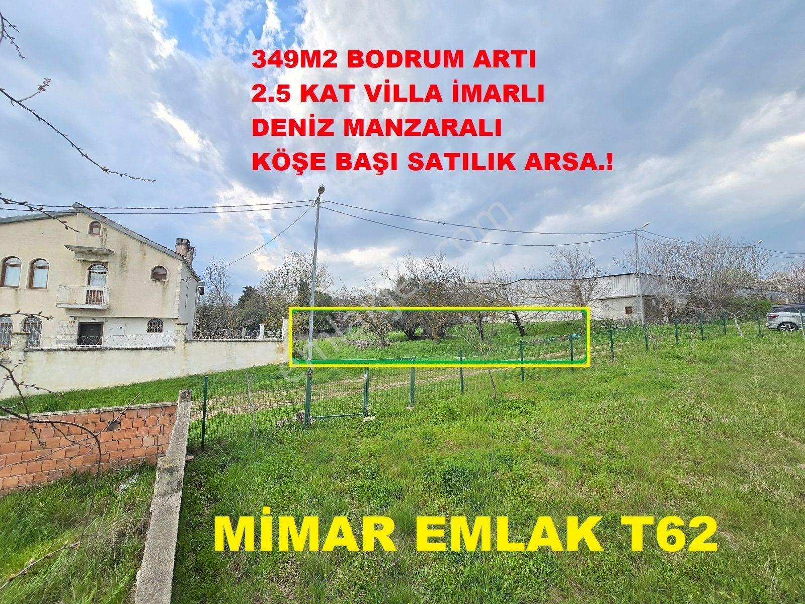 Satılık Deniz Manzaralı Villa Arsası 349m2 - Görsel 12
