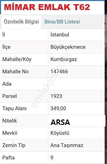Satılık Deniz Manzaralı Villa Arsası 349m2 - Görsel 23