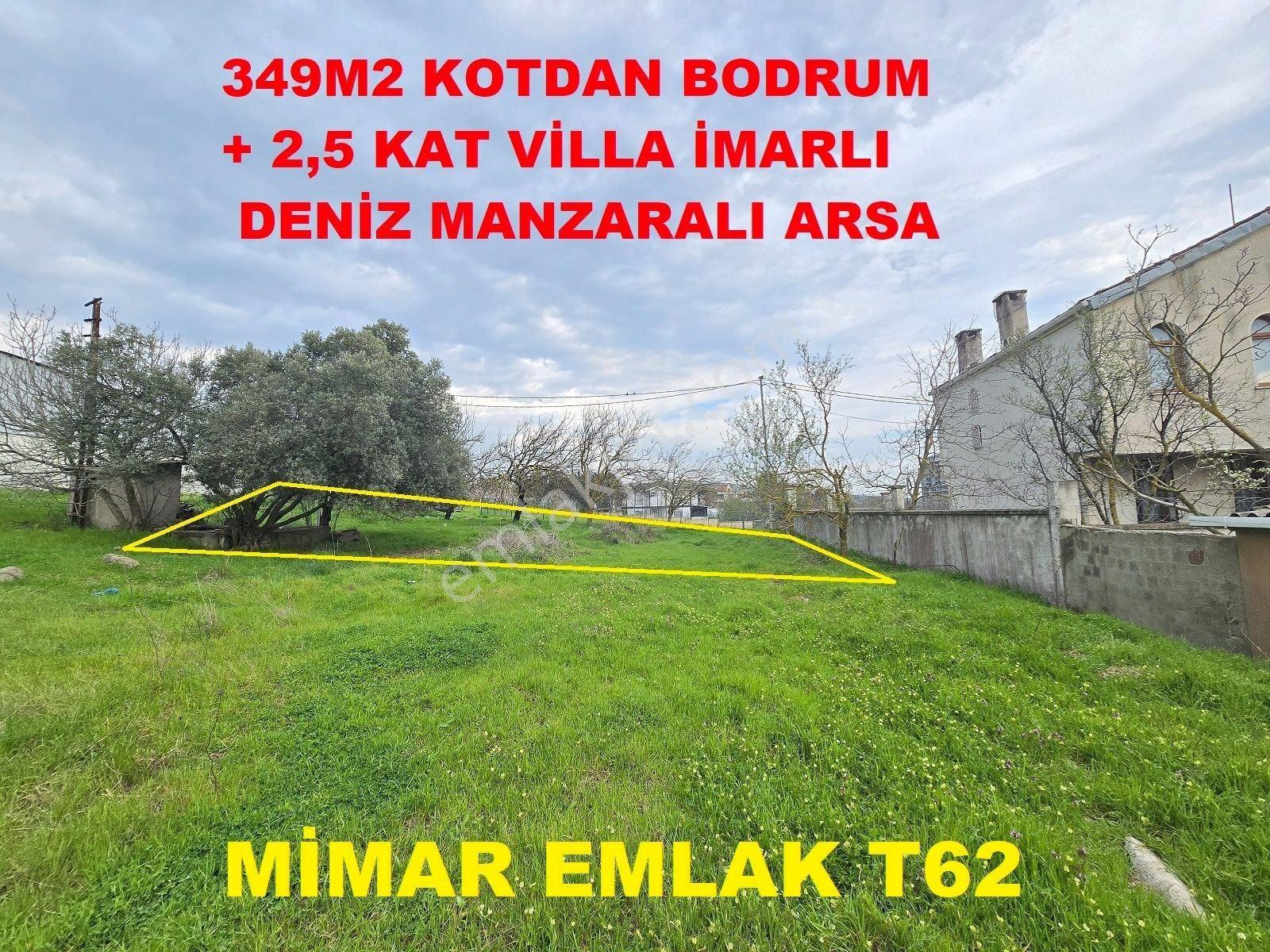Satılık Deniz Manzaralı Villa Arsası 349m2 - Görsel 8