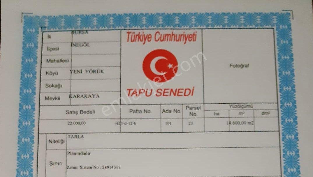 Balcity - Bursa İnegöl'de İlçeye Yakın 14.600 M2 Dev Tarla - Görsel 7