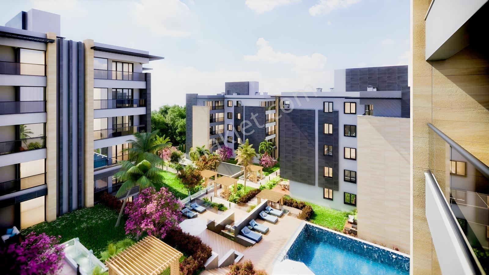 Antalya'da Lüks Sitede Satılık 2+1 Sıfır Daire Havuzlu Otoparklı - Görsel 11
