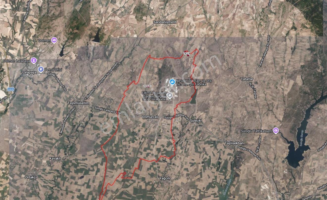 Edirne Süloğlu Domurcalı Köyün'de 8.727 M2 Satılık Arsa - Görsel 5