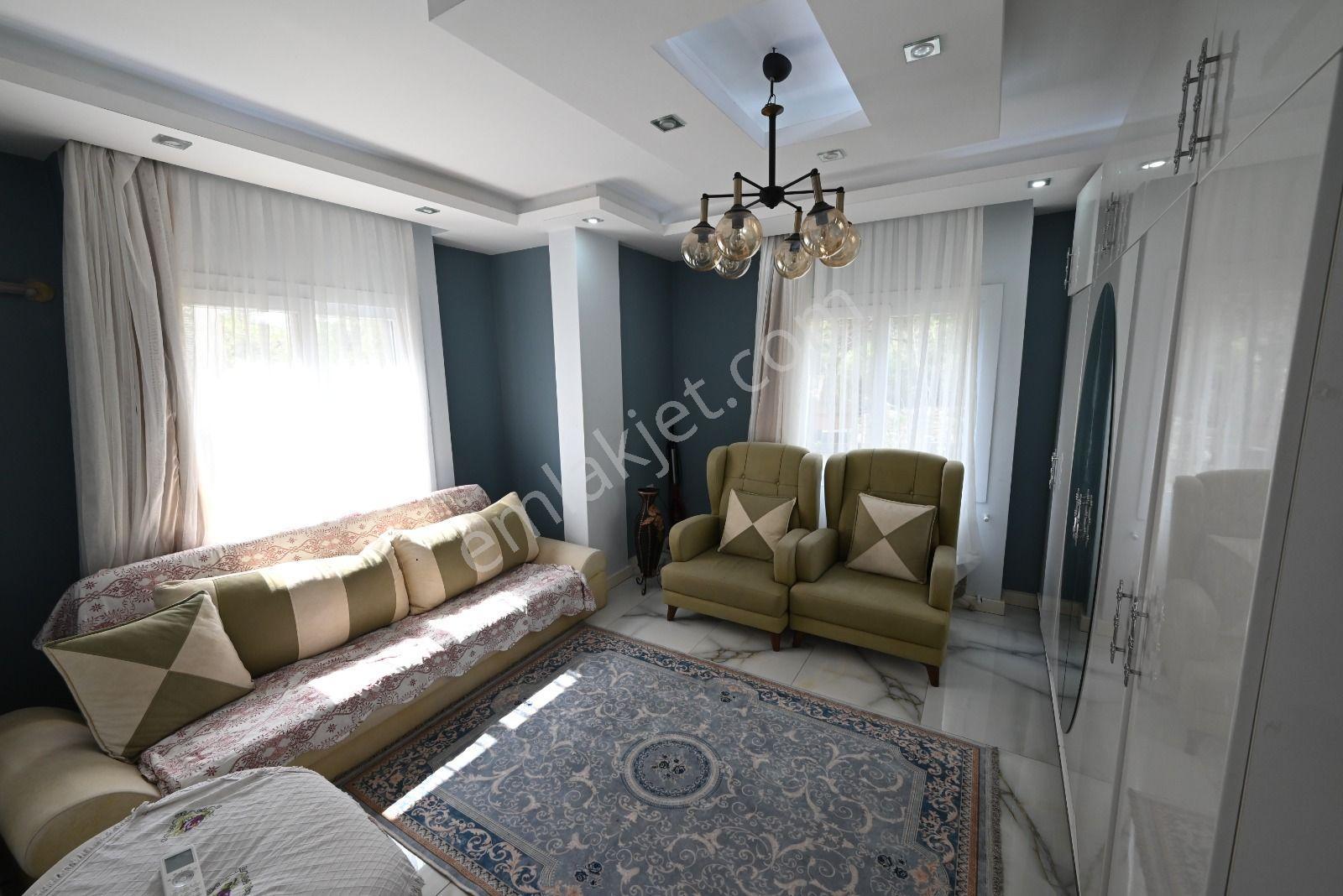 Üstünkent'ten Mezitli Çamlıcada Müstakil Arsalı Fourleks Villa - Görsel 38
