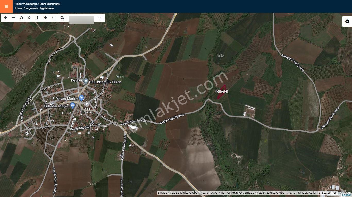 Bursa Karacabey Keşlik'te Kadastro Yoluna Cephe Satılık Tarla - Görsel 5