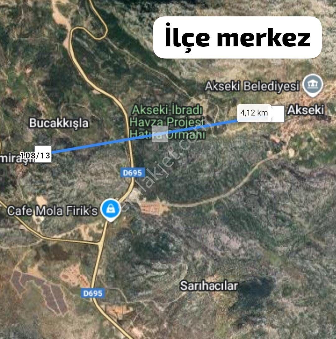 Antalya Akseki'de İmara Sıfır 1417 M2 Arsa - Görsel 2
