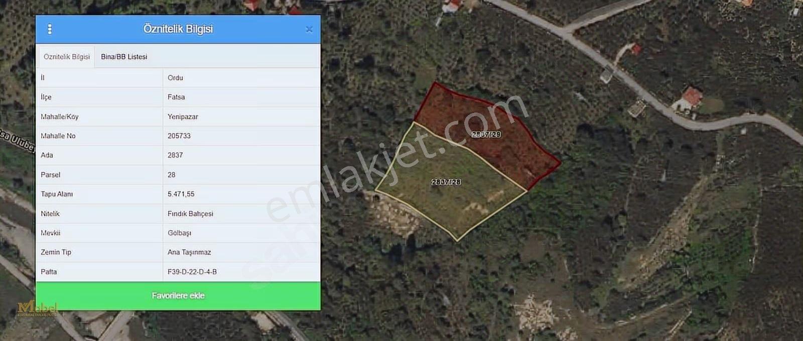 Fatsa Yenipazar Mh. Ilıca Ve Kavraz Yolu Arasında Satılık Bahçe - Görsel 15