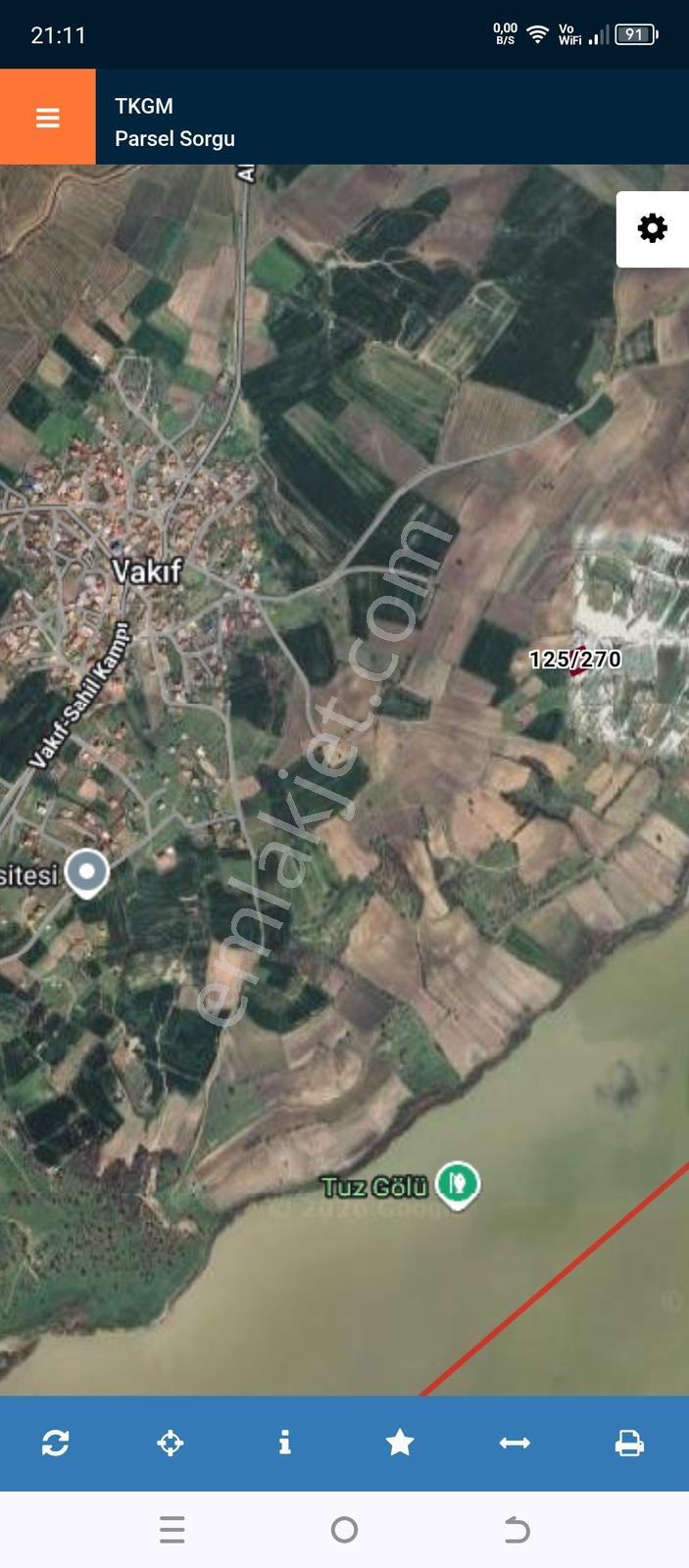 Edirne Enez Vakıfköy De 1120 M2 Satılık Tarla - Görsel 2