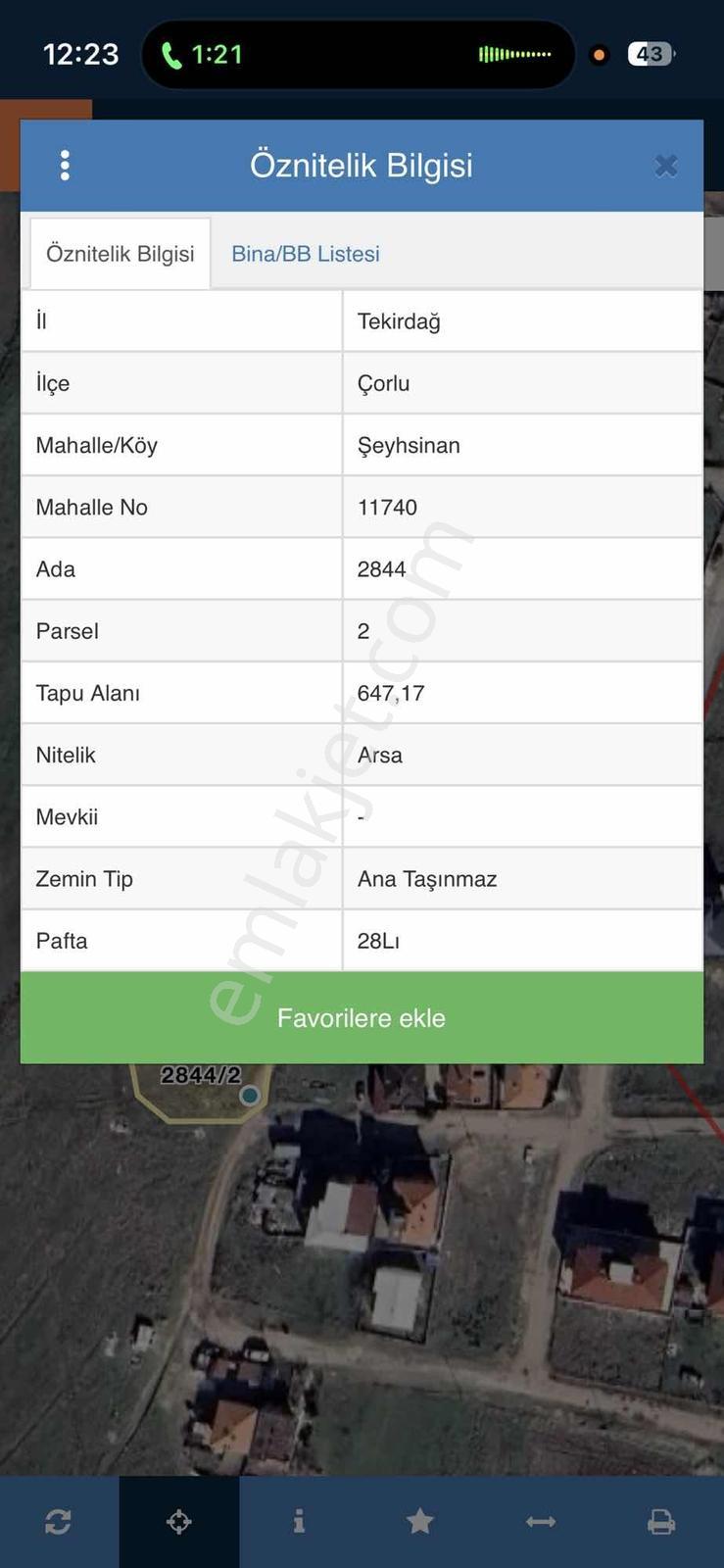 Çorlu Şeyhsinan Mah De 647 M2 Arsa - Görsel 10