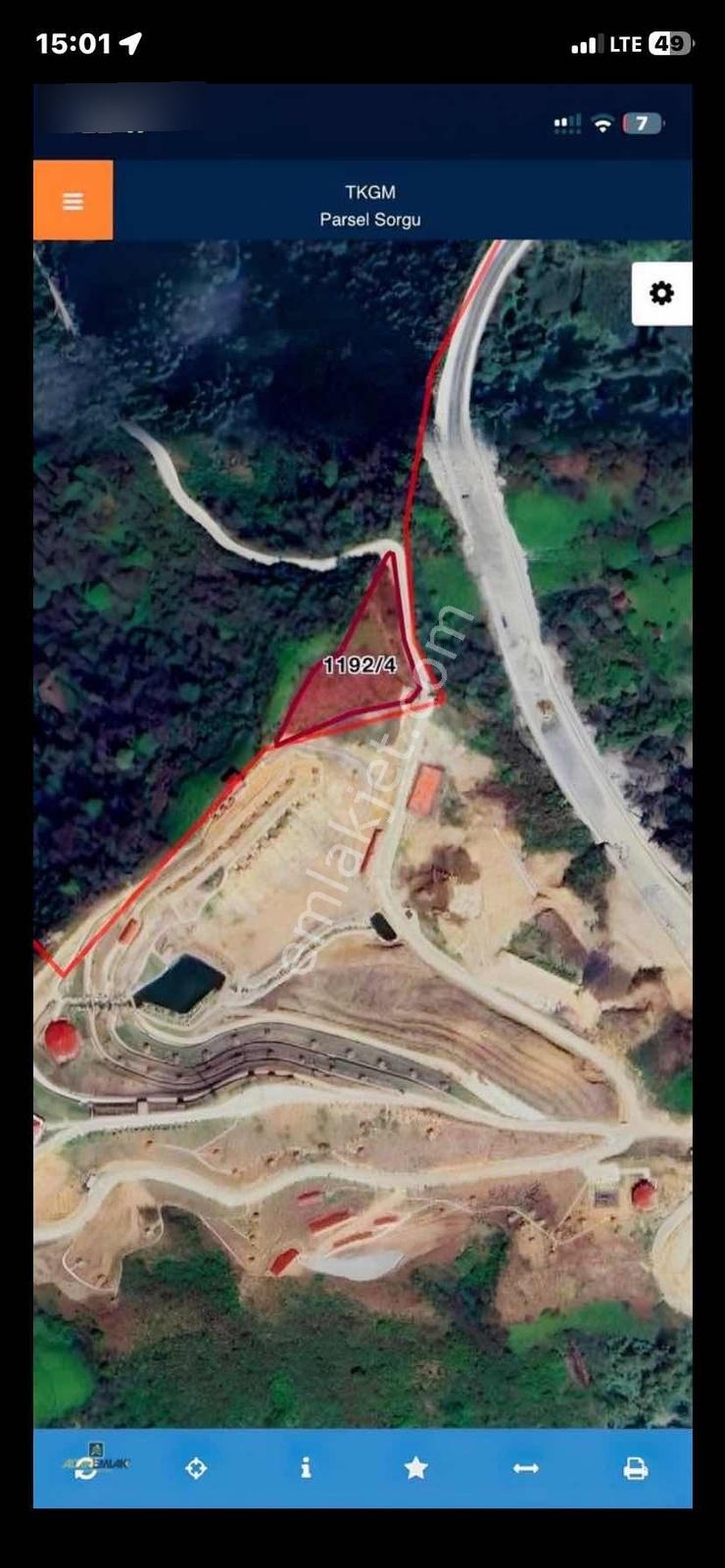 Altın Emlak Rize Isırlık Tabiat Parkı Yanı Satılık Fırsat Arsa - Görsel 2