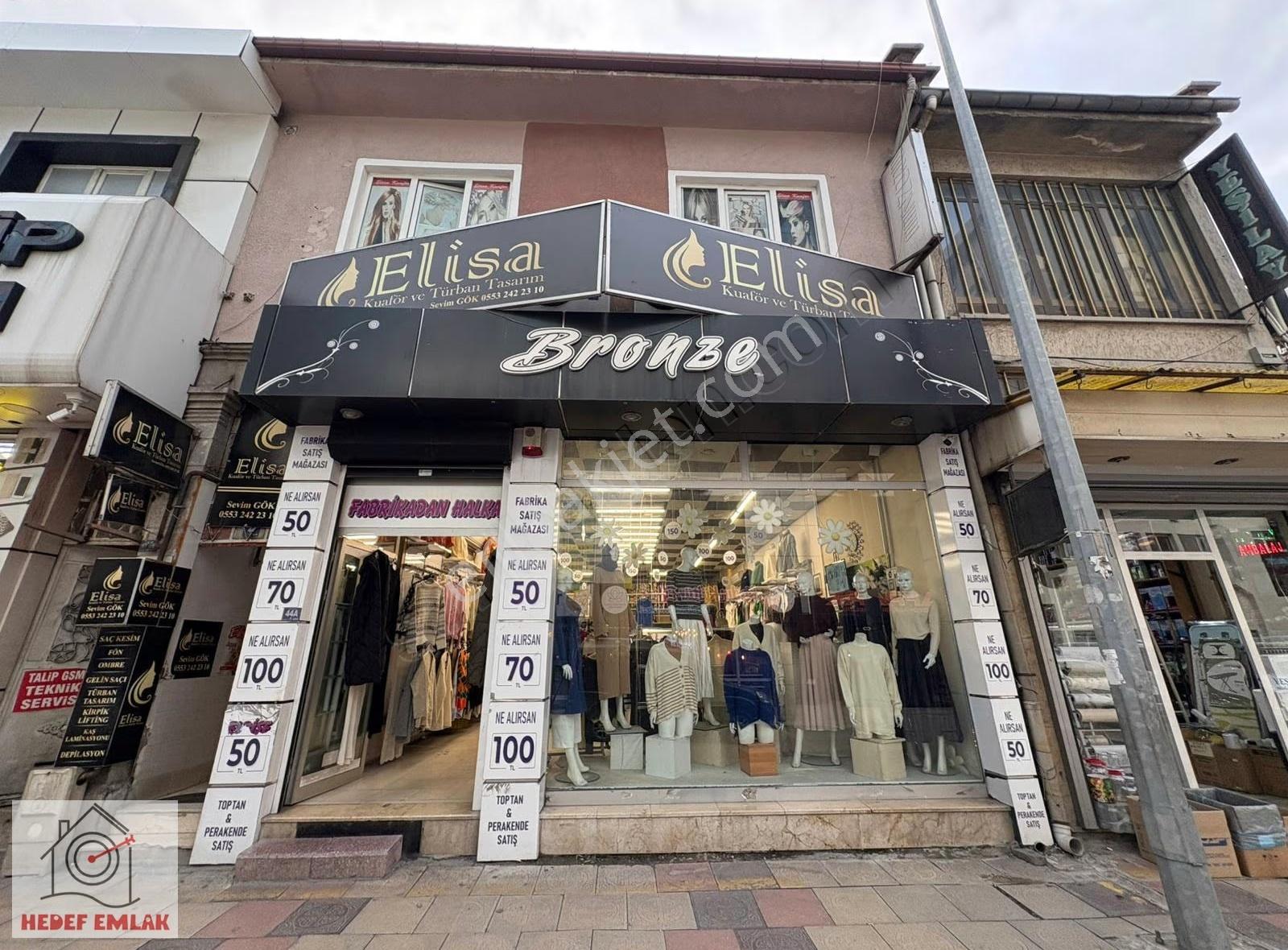 Afyon Burmalı Mahallesinde Satılık Komple Dükkan Ve Bina