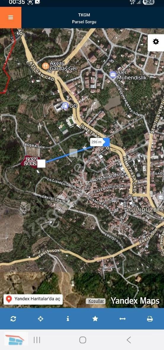 Bozdoğandan Gündüzbeyde Satılık Arsa - Görsel 2