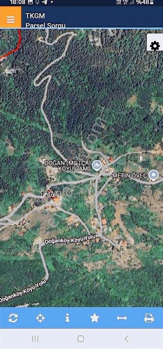 Acarlar Emlaktan Kastamonu Çatalzeytin Doğan Köyünde Tarla - Görsel 4
