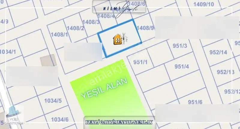 Yerli Gayrimenkul'den Akpınar Mahallesi 886 M² Arsa - Görsel 3