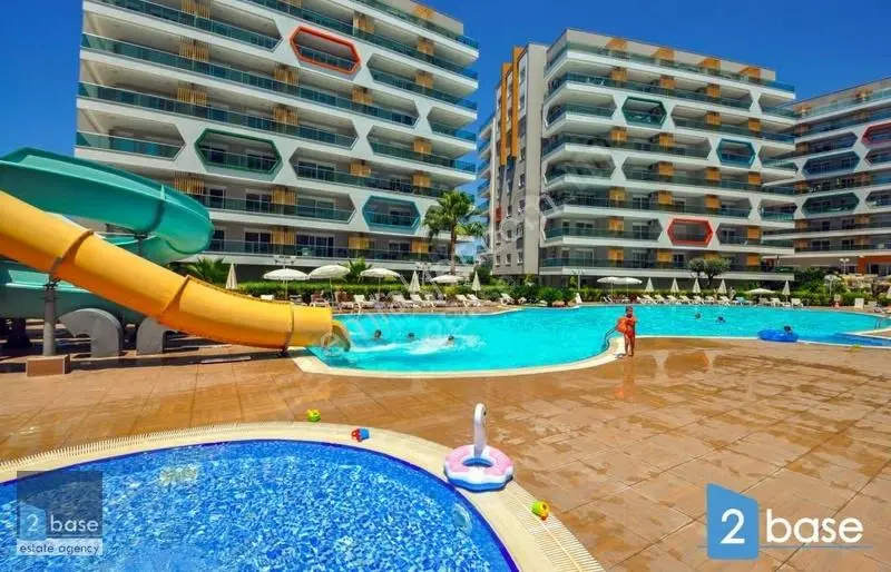 Alanya Avsallar'da Emerald Park Sitesinde Satılık 1+1 Daire - Görsel 4