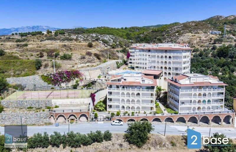 Alanya Demirtaş'ta Site İçinde Satılık Deniz Manzaralı 2+1 Daire - Görsel 16